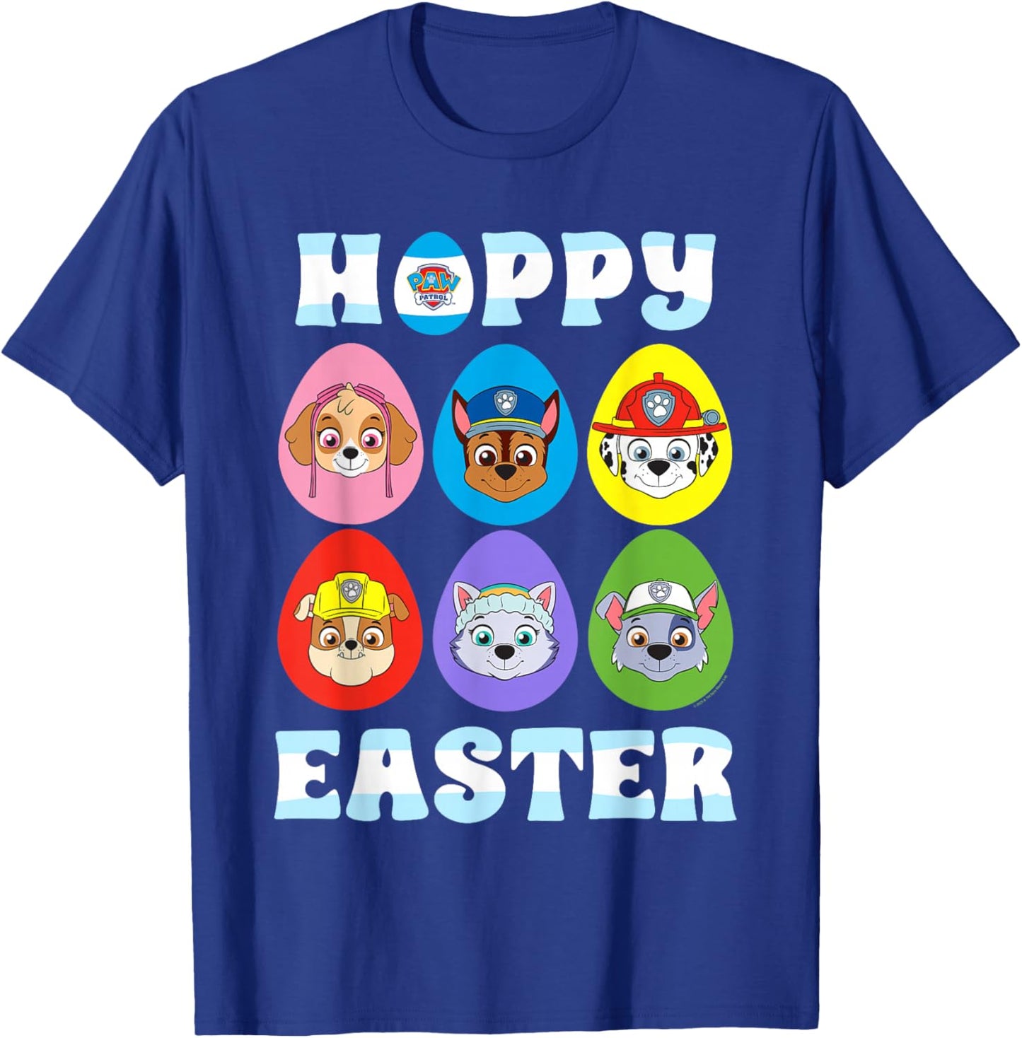PAW Patrol Hoppy Easter Eggs T-Shirt - T-Shirt | Royal