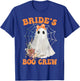 Bride's Boo Crew Bow Lace Ghost Halloween Bachelorette T-Shirt - T-Shirt | Royal