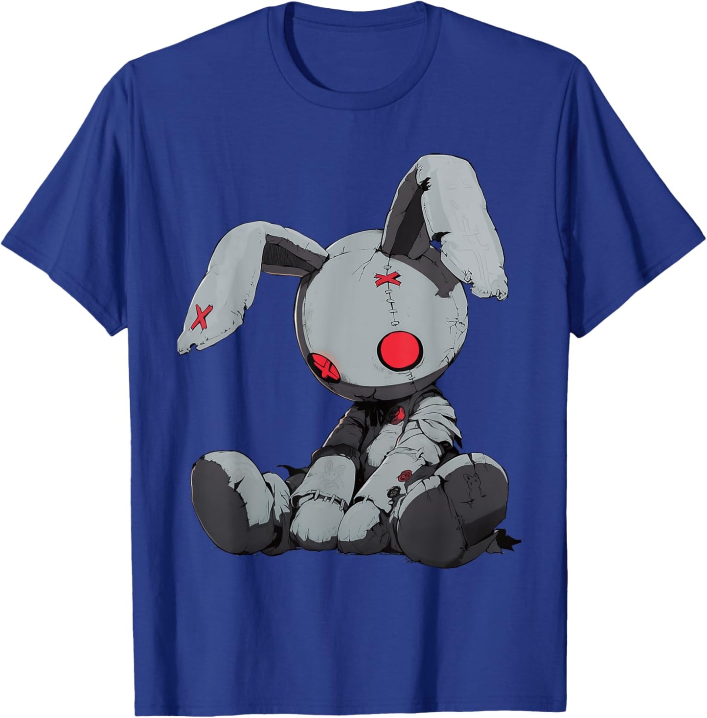 Dead Bunny Doll Goth Cute E-Girl Gothic Outfit Grunge T-Shirt - T-Shirt | Royal