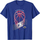 NBA Houston Rockets Lightning Bolt Basketball Logo T-Shirt - T-Shirt | Royal