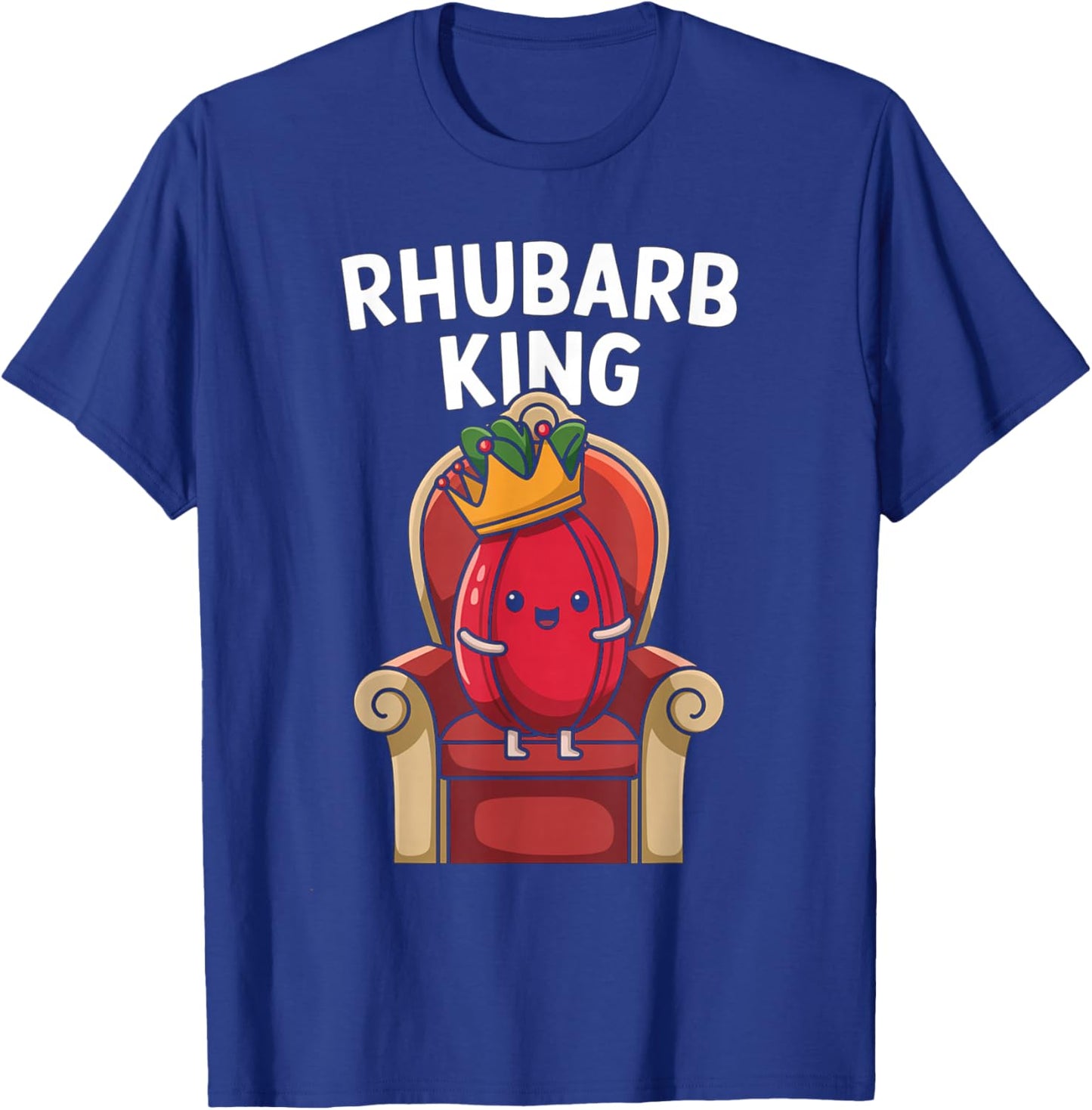 Rhubarb King T-Shirt - T-Shirt | Royal