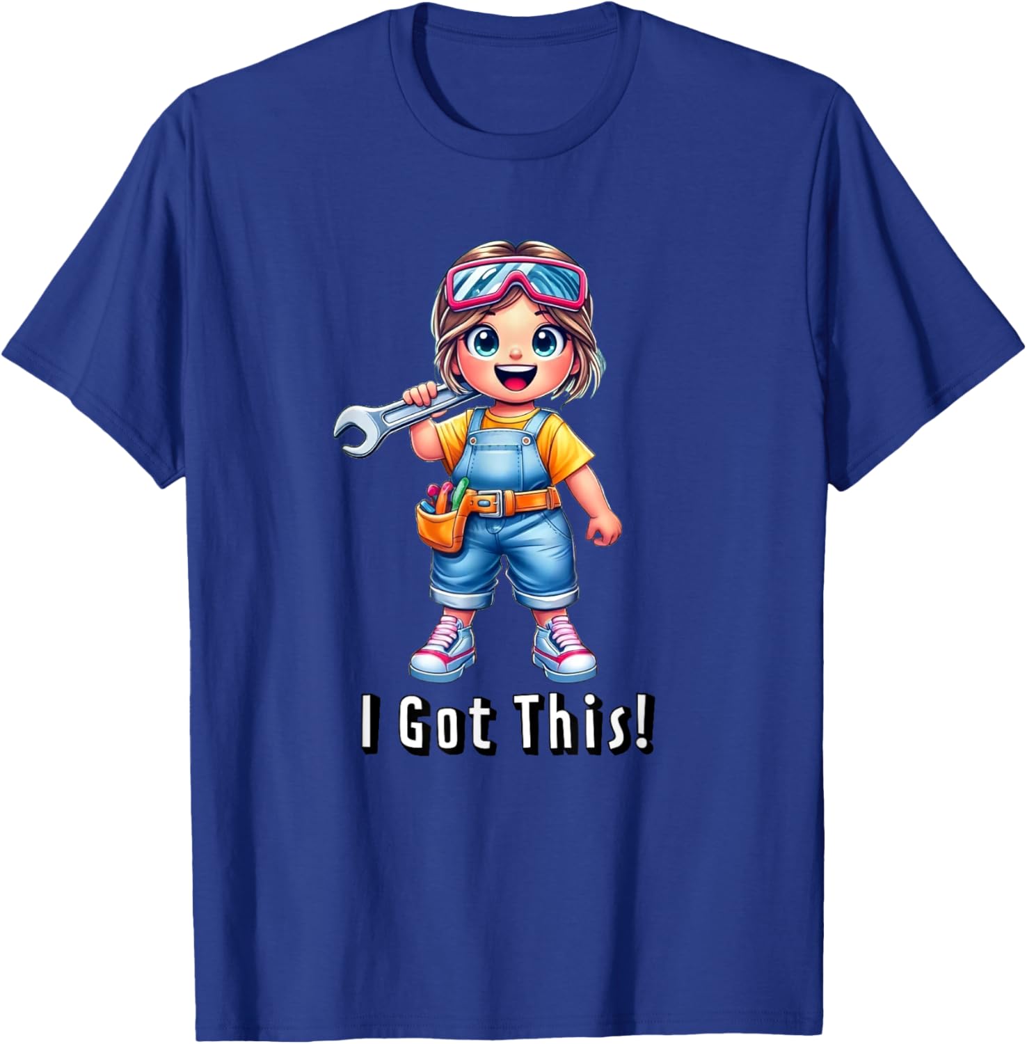 Car Girl Mechanic Tools I Got This STEM T-Shirt - T-Shirt | Royal