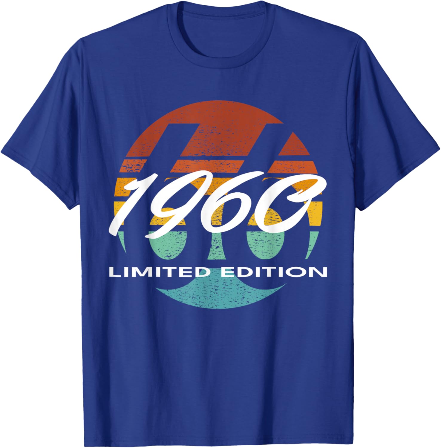 66th Birthday Man Woman 66 Years 1960 Funny Gift T-Shirt - T-Shirt | Royal