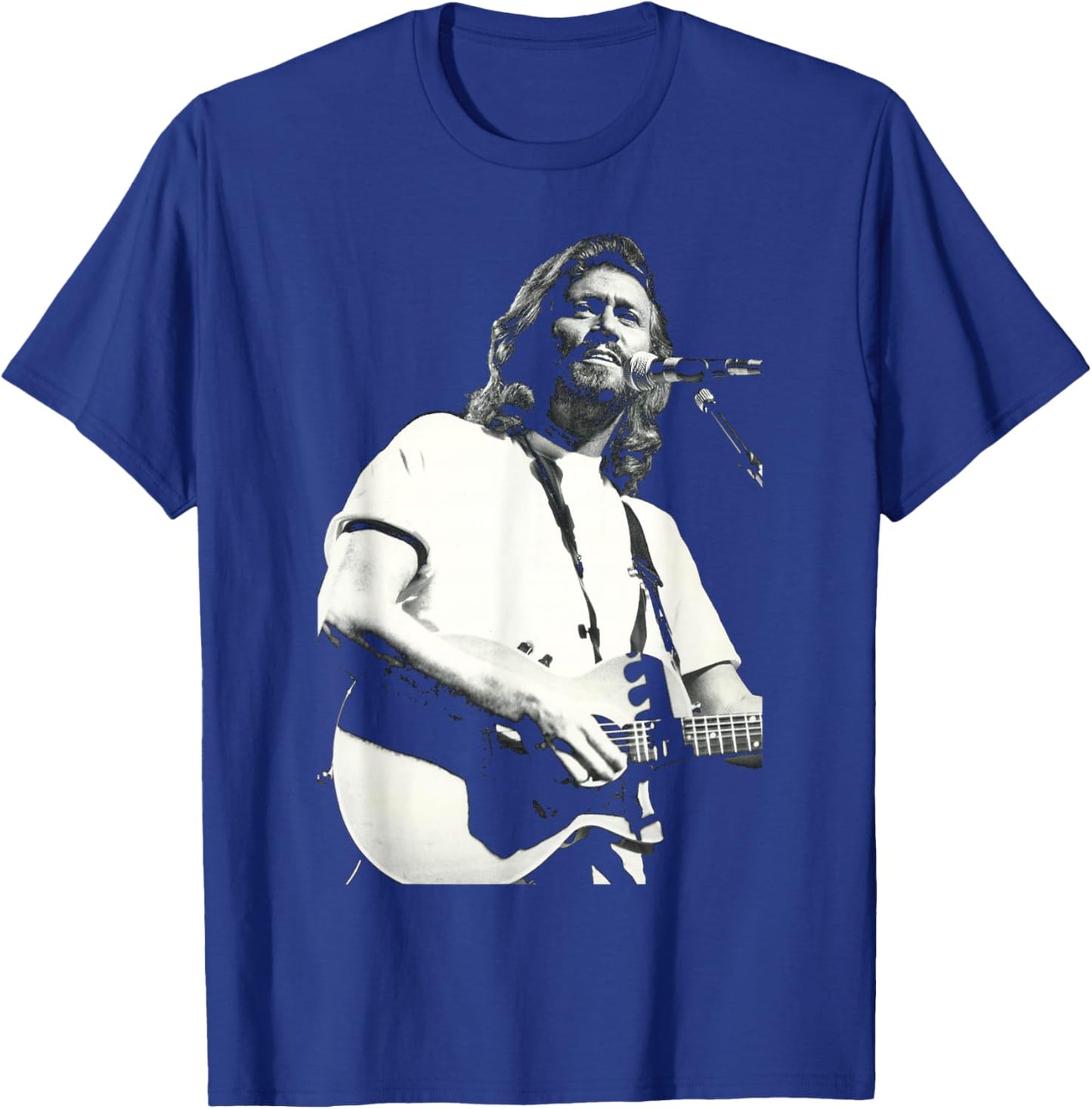 Barry Gibb Bee Gees One for All World Tour 1989 T-Shirt - T-Shirt | Royal