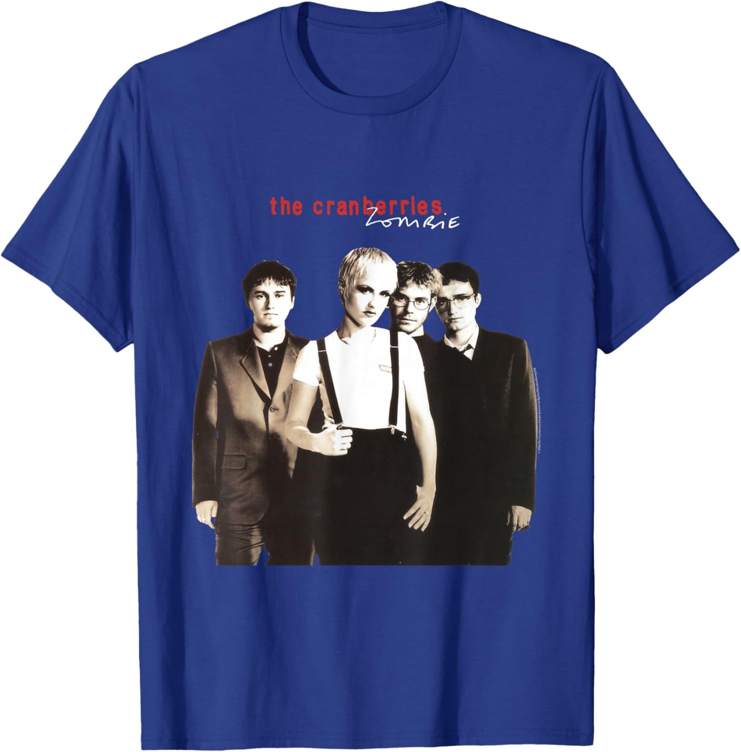 Official Cranberries Zombie Alternative Band Retro Music T-Shirt - T-Shirt | Royal