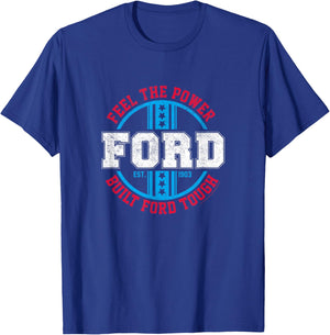Ford - Feel the Power T-Shirt - T-Shirt | Royal