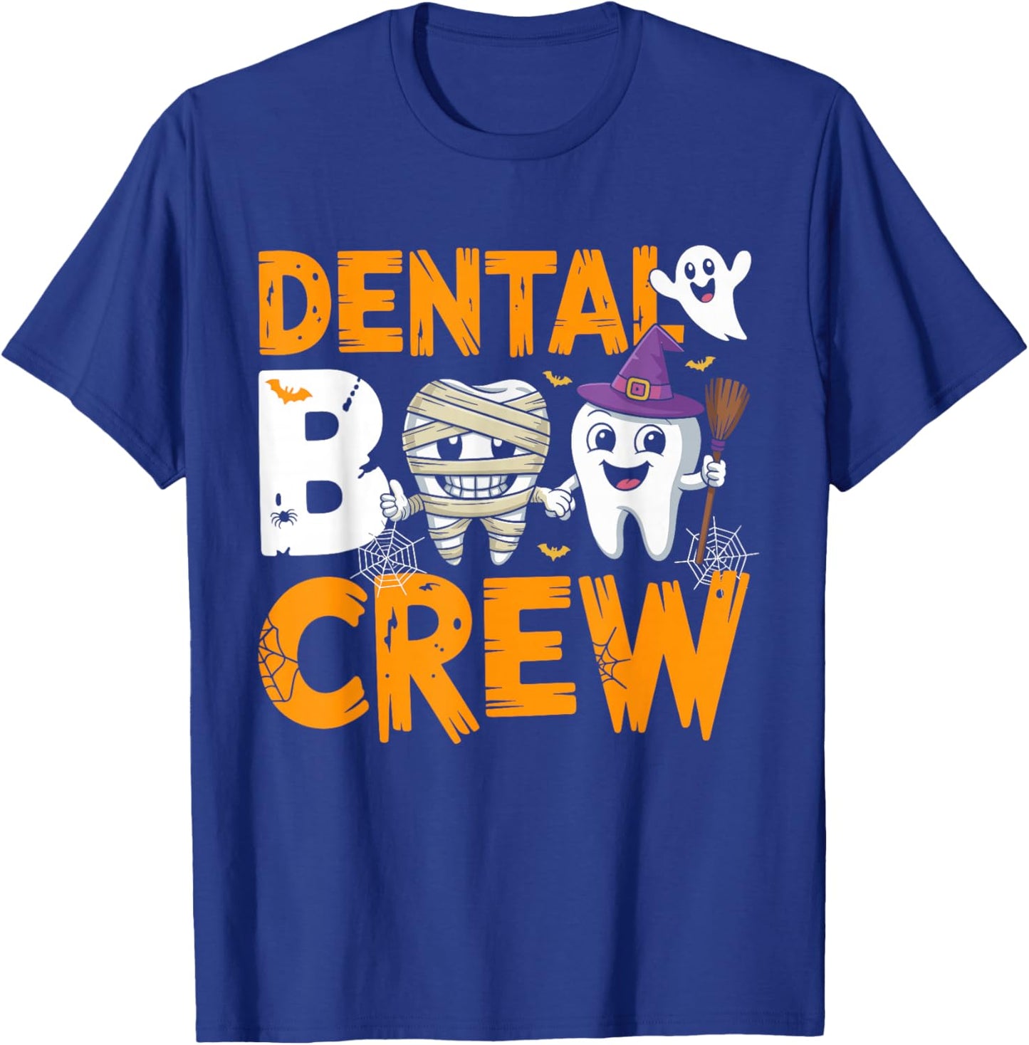 Dental Boo Crew Dentist Assistant Halloween Costume T-Shirt - T-Shirt | Royal