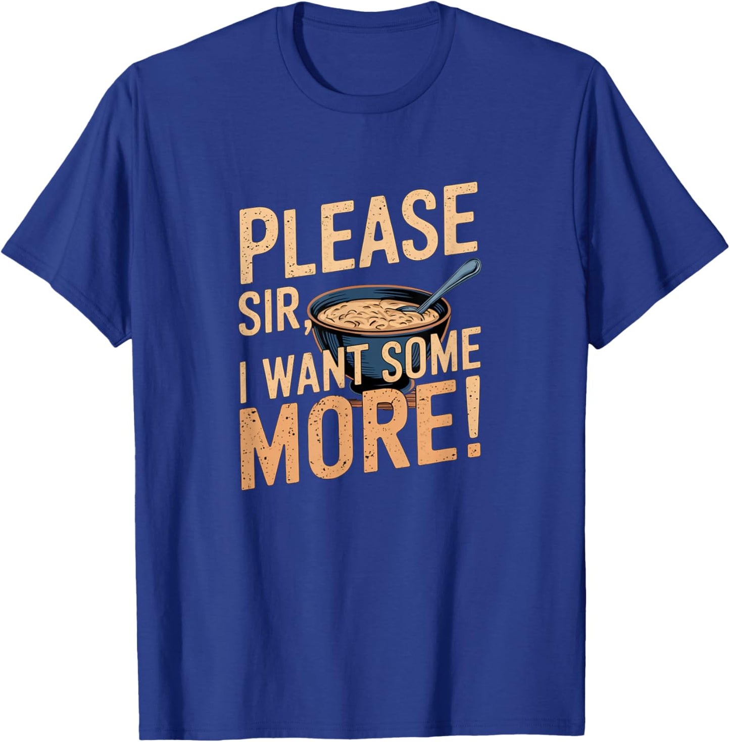 Oliver Please Sir Novel Vintage Musical Theatre Broadway T-Shirt - T-Shirt | Royal