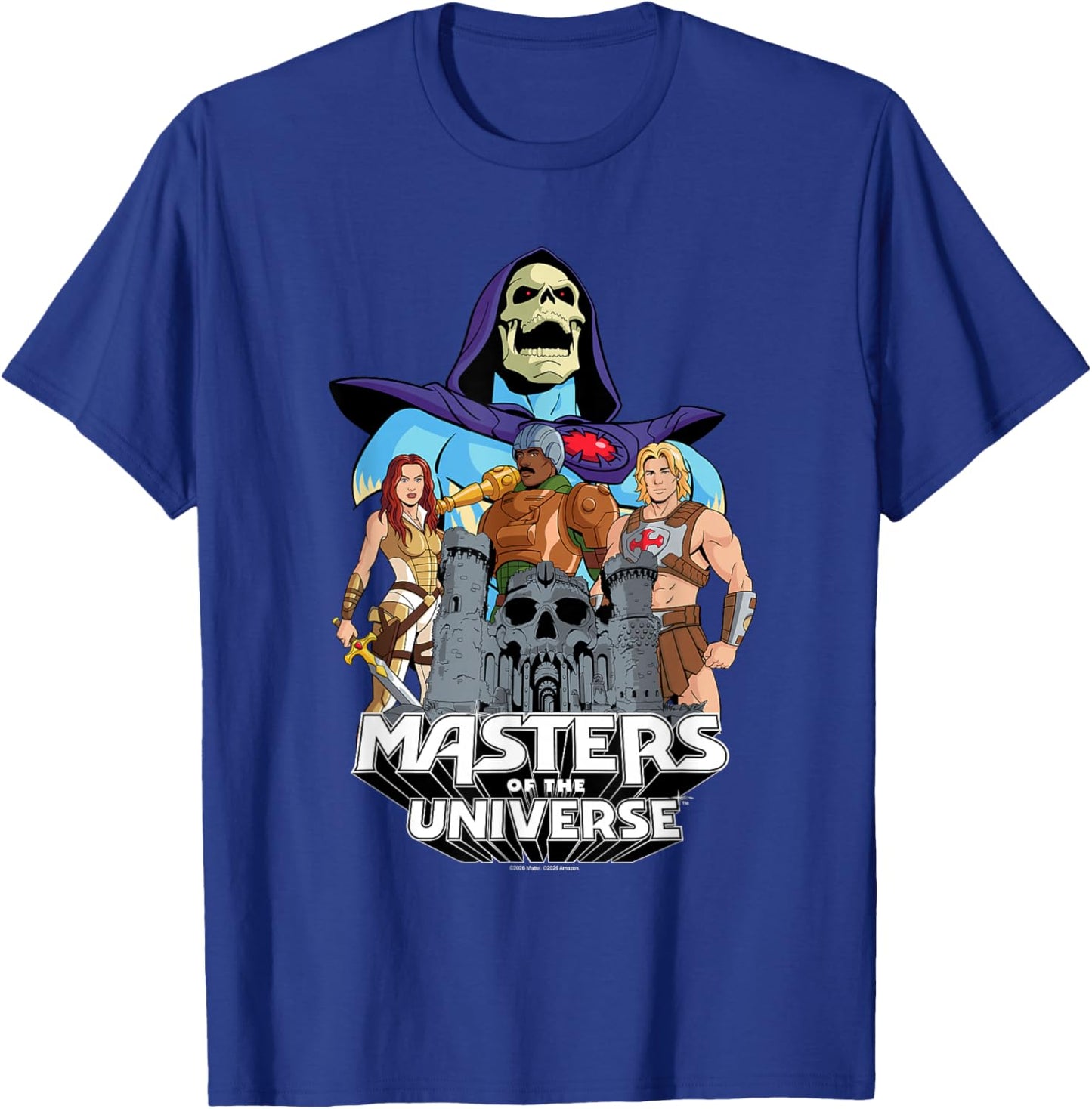 Masters of The Universe: Movie Character Collage T-Shirt - T-Shirt | Royal
