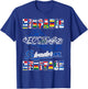 El Salvador National Hispanic Heritage Month Salvadoran Flag T-Shirt - T-Shirt | Royal