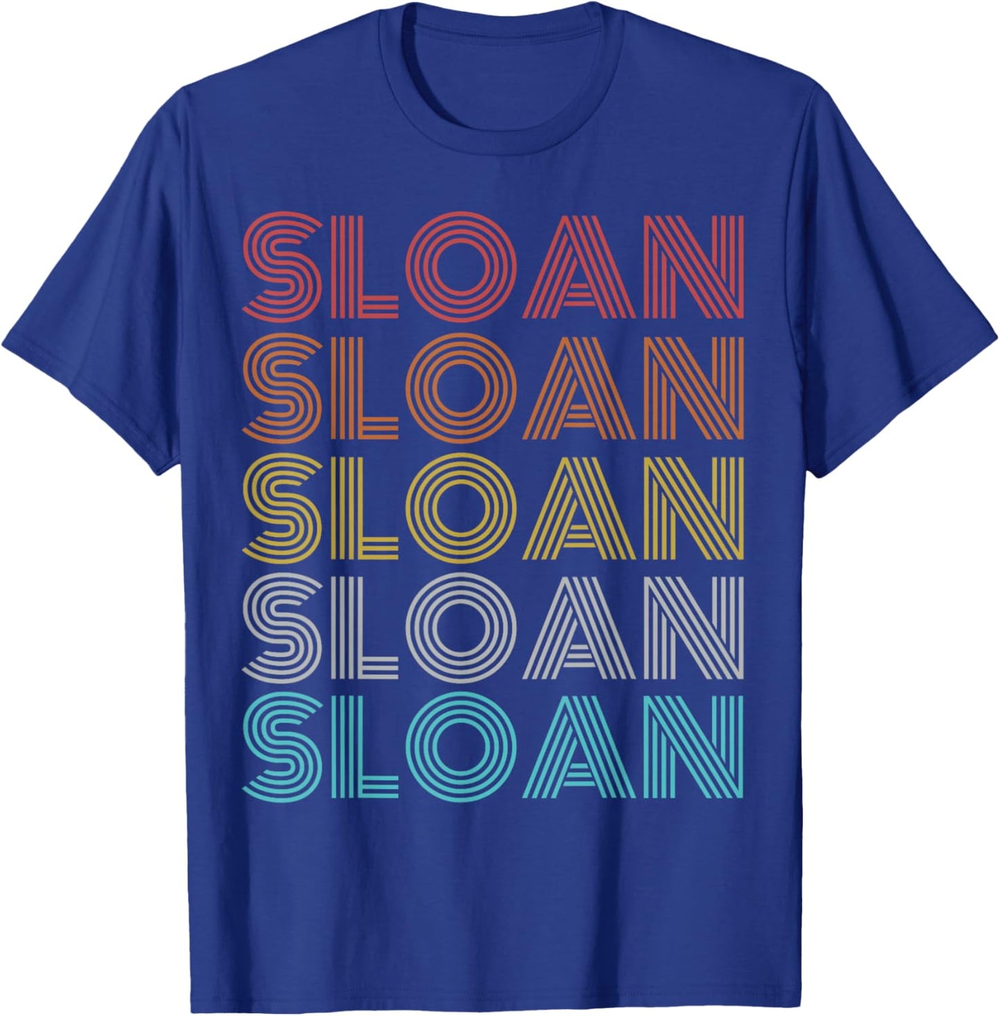 Retro Vintage Sloan T-Shirt - T-Shirt | Royal