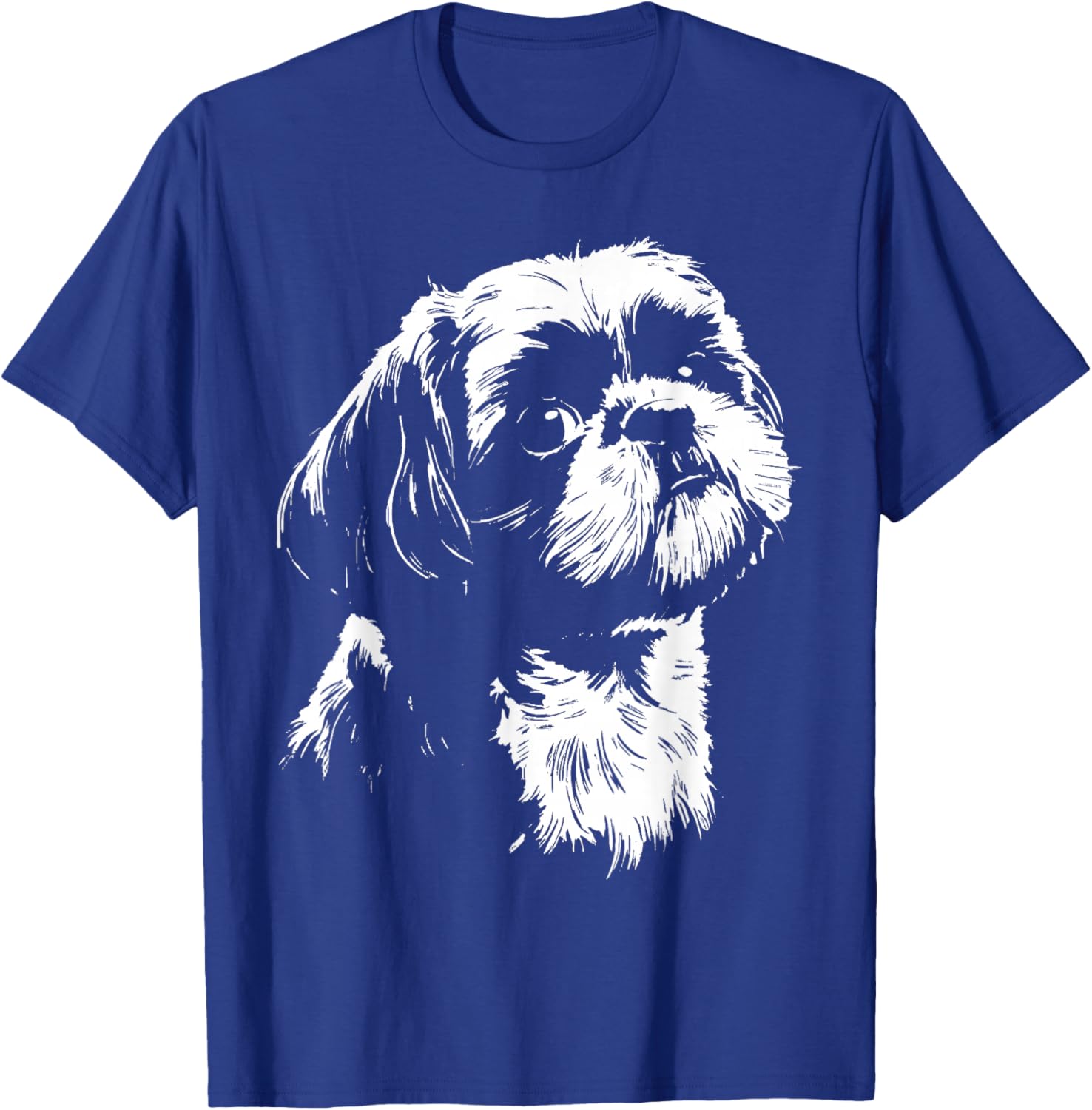 Cute Shih Tzu Lover Cute Dog Lover Dog Mom Dog Dad T-Shirt - T-Shirt | Royal