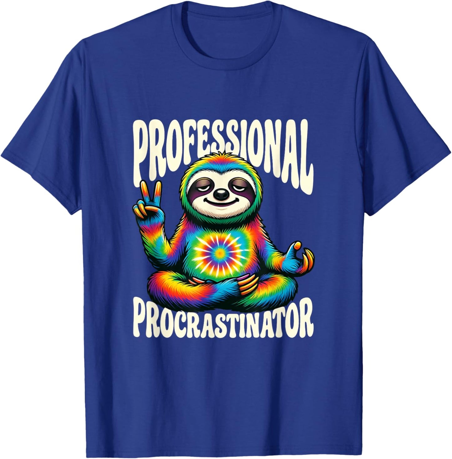 Humour Professionnel de Blague procrastinateur T-Shirt - T-Shirt | Royal