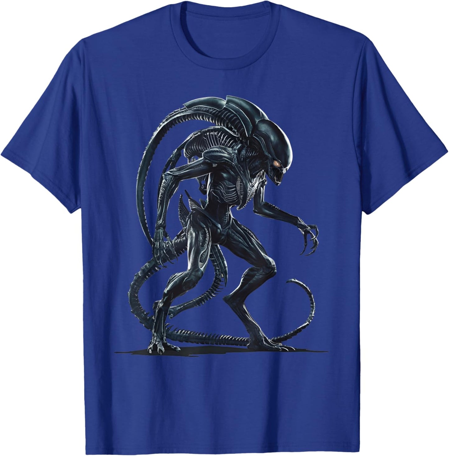 Alien 45th Anniversary Film Xenomorph Priority T-Shirt - T-Shirt | Royal