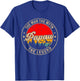 Papaw the Man the Myth the Legend Father's Day for Grandpa T-Shirt - T-Shirt | Royal