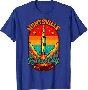 Huntsville, Alabama T-Shirt - T-Shirt | Royal