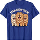 Cartoon Lion Dog Pet Dog Breed Team Chow Chow T-Shirt - T-Shirt | Royal