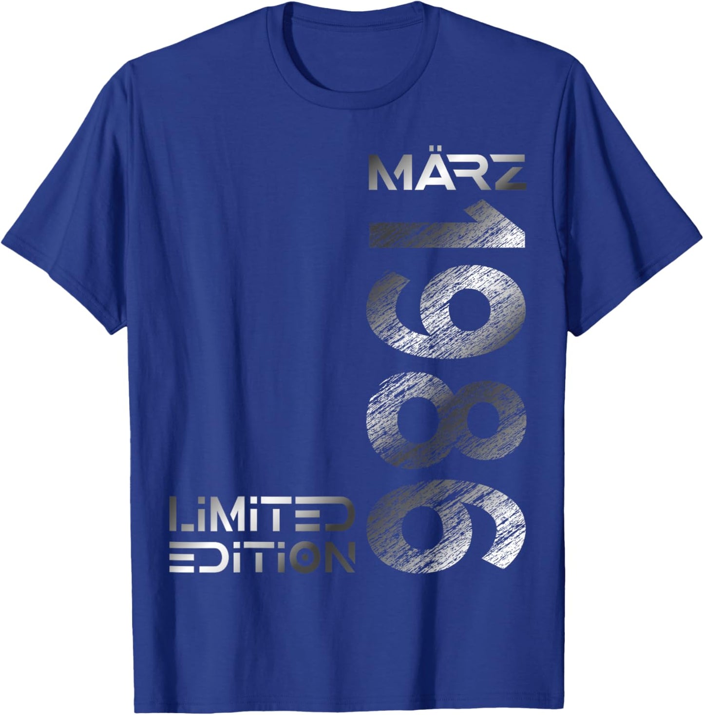 März 1986 Mann Frau 40. Geburtstag Limited Edition T-Shirt - T-Shirt | Royal