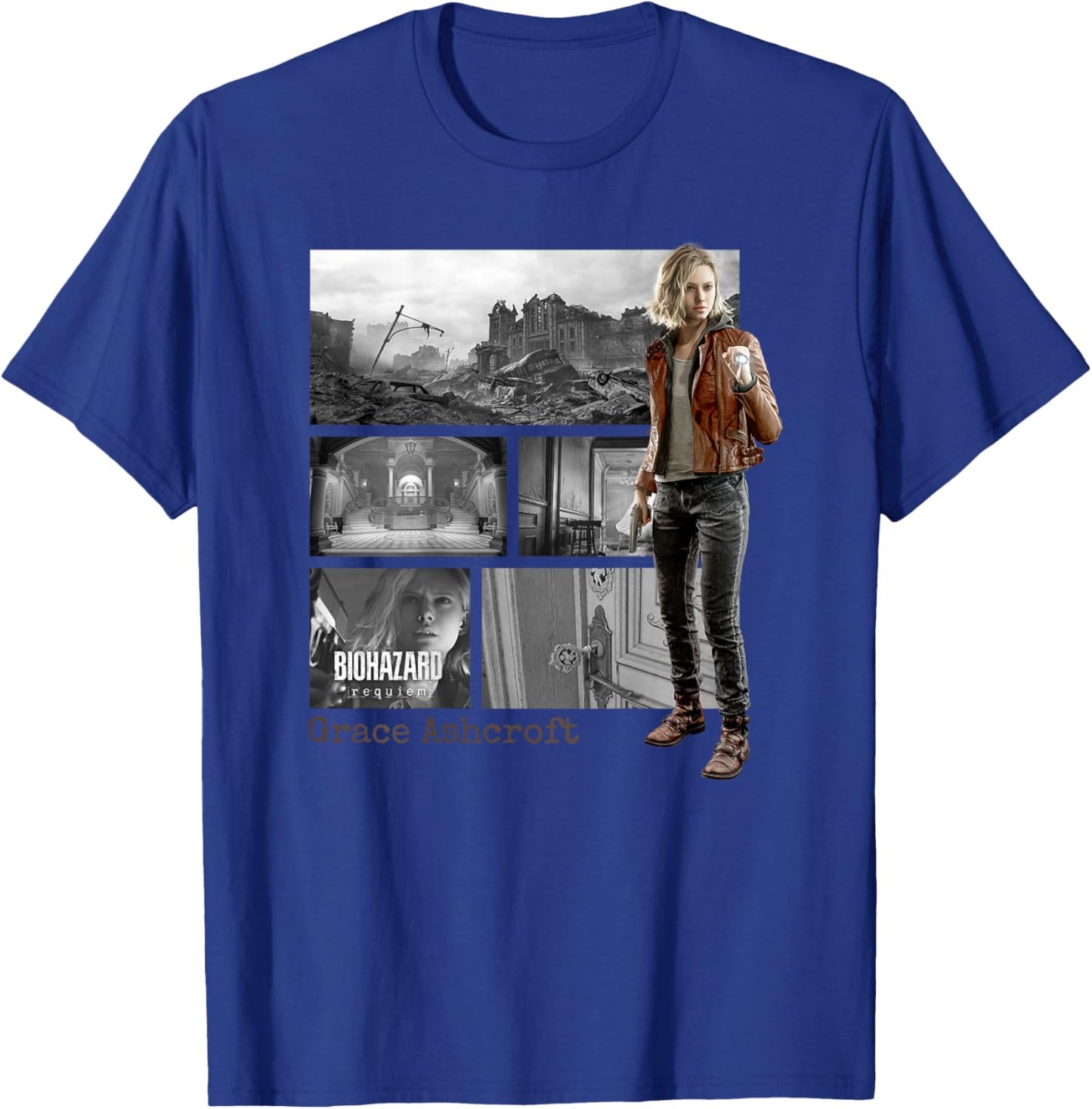 Resident Evil Requiem Grace BP T-Shirt - T-Shirt | Royal
