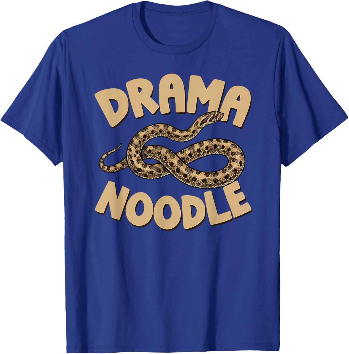 Drama Noodle Hognose Snake Owner Hognose Snake Lover T-Shirt - T-Shirt | Royal