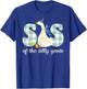 Sister of The Silly Goose Birthday Party Matching Family T-Shirt - T-Shirt | Royal
