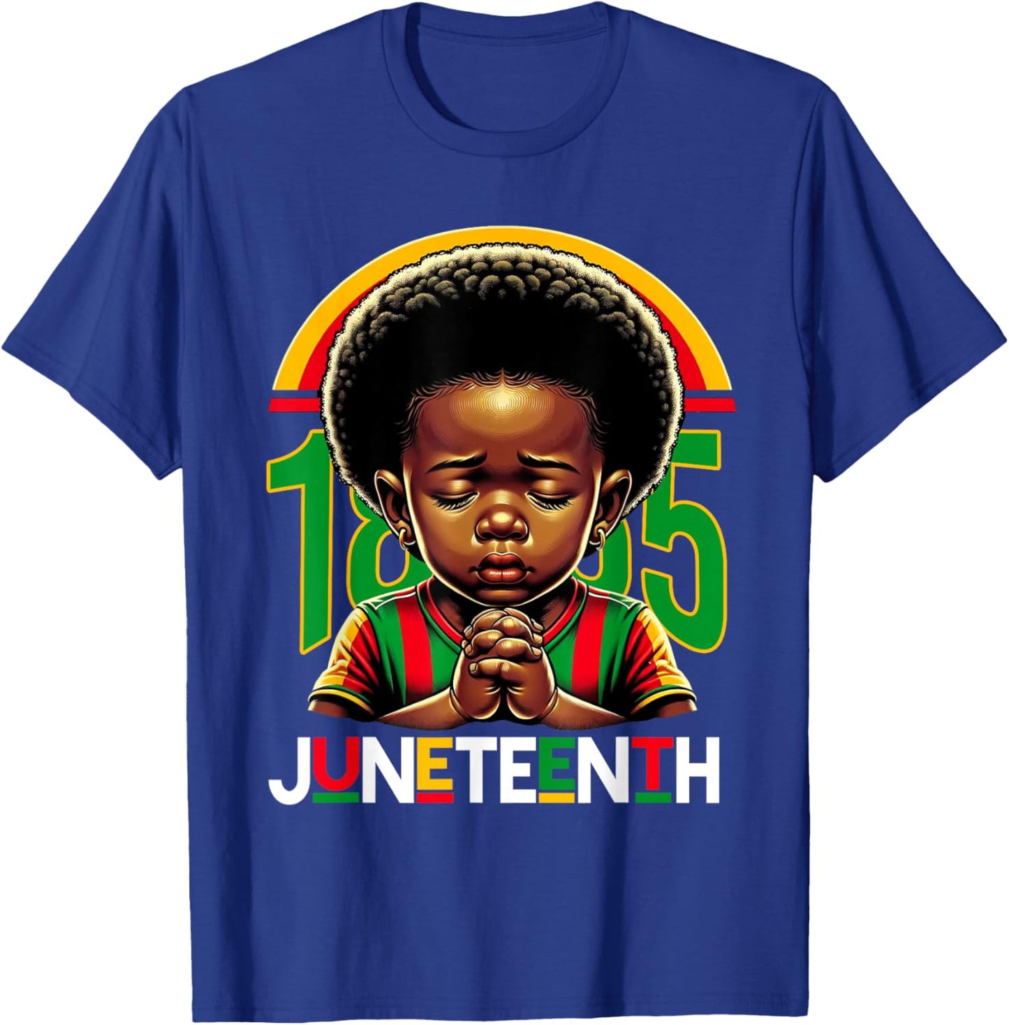 Kids Juneteenth Prince 1865 Black History Month Toddler Boy T-Shirt - T-Shirt | Royal