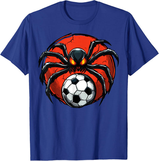 Spider Football / Football Spider T-Shirt - T-Shirt | Royal
