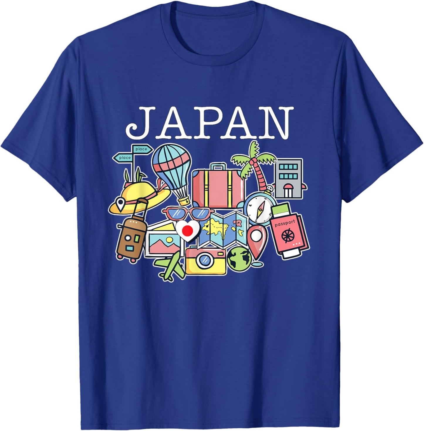 Trip To Japan Bound Family Travel Buddy Matching T-Shirt - T-Shirt | Royal