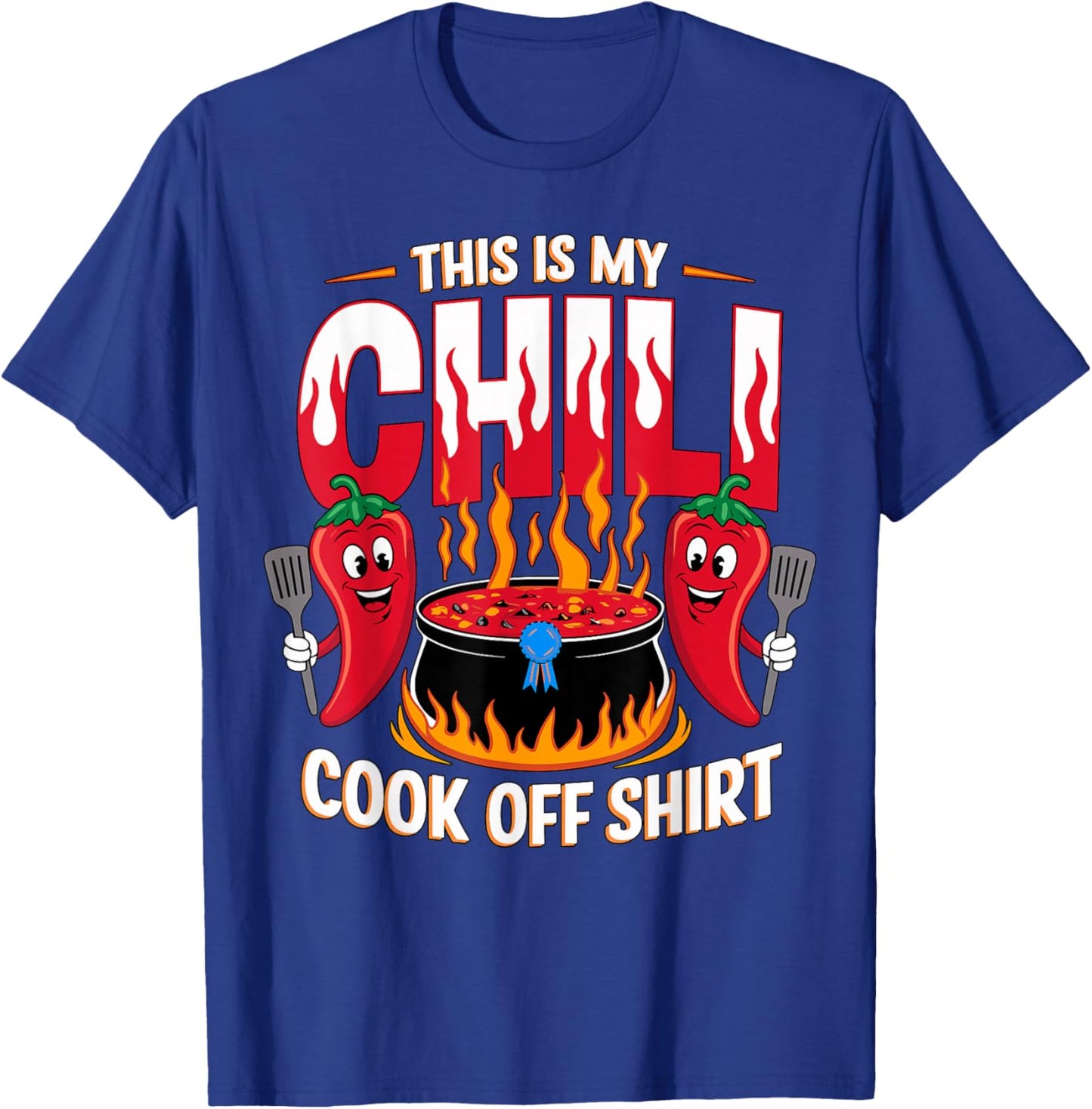 This is My Chili Cook Off T-Shirt - T-Shirt | Royal