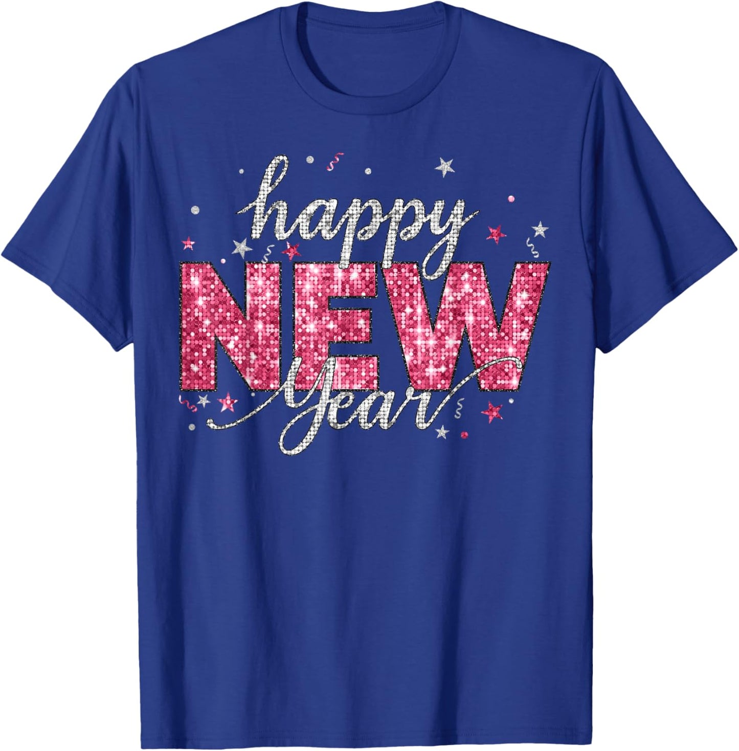 Happy New Year 2026 New Year's Eve Countdown Party Family T-Shirt - T-Shirt | Royal