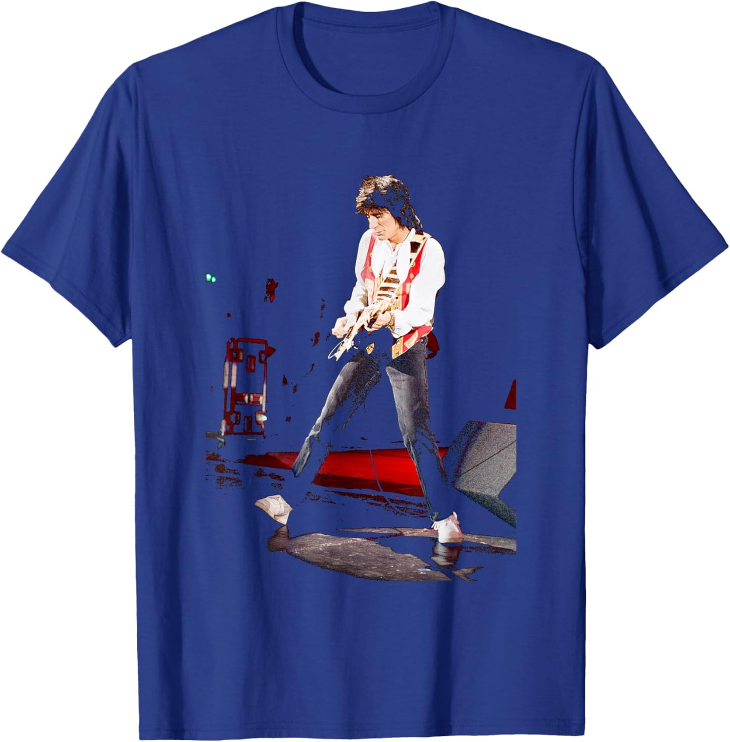 Ronnie Wood Live Rolling Stones Celebration of The Blues T-Shirt - T-Shirt | Royal