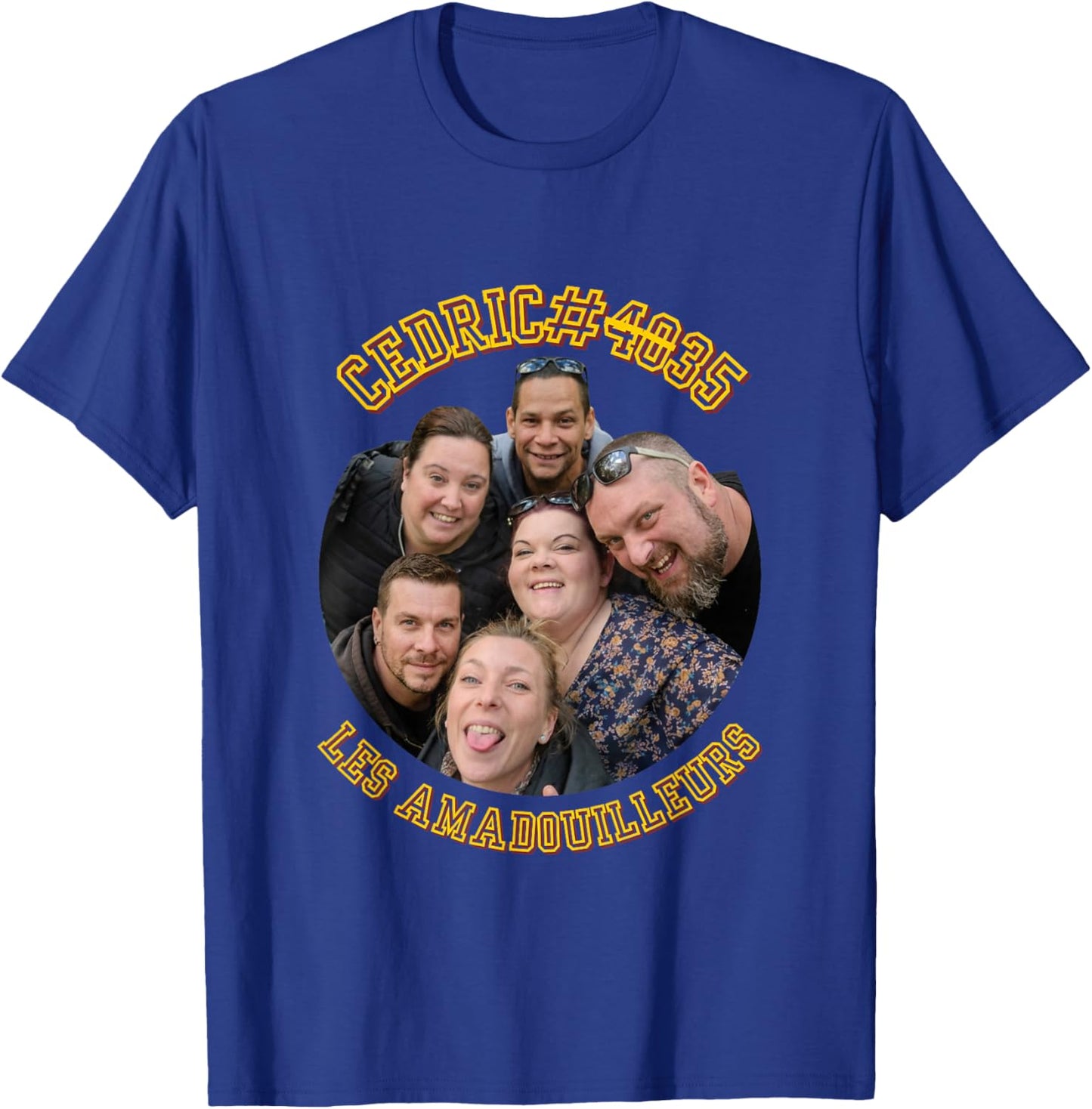 Bon Anniversaire Cédric 35 Ans T-Shirt - T-Shirt | Royal