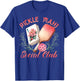 Pickleball Mahjong Lovers Funny Pickle Mahj Social Club T-Shirt - T-Shirt | Royal