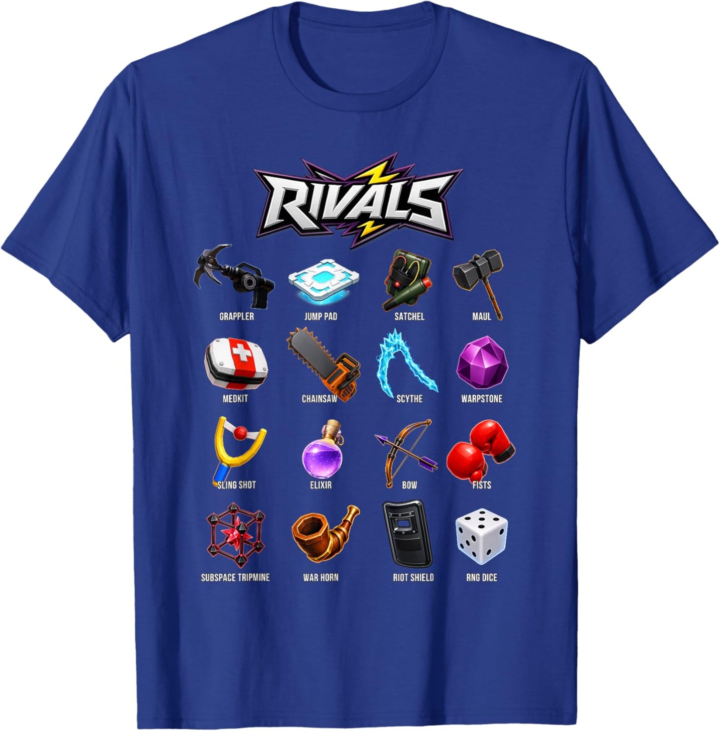 Rivals Showdown Squad Game Fun Meme T-Shirt - T-Shirt | Royal