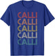 Calli Vintage Retro T-Shirt - T-Shirt | Royal