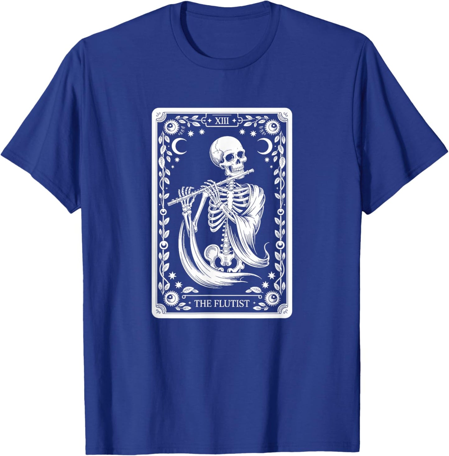 The Flutist Tarot Card, Flute Player T-Shirt - T-Shirt | Royal