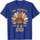 Thanksgiving Turkey - One Thankful Gigi T-Shirt - T-Shirt | Royal