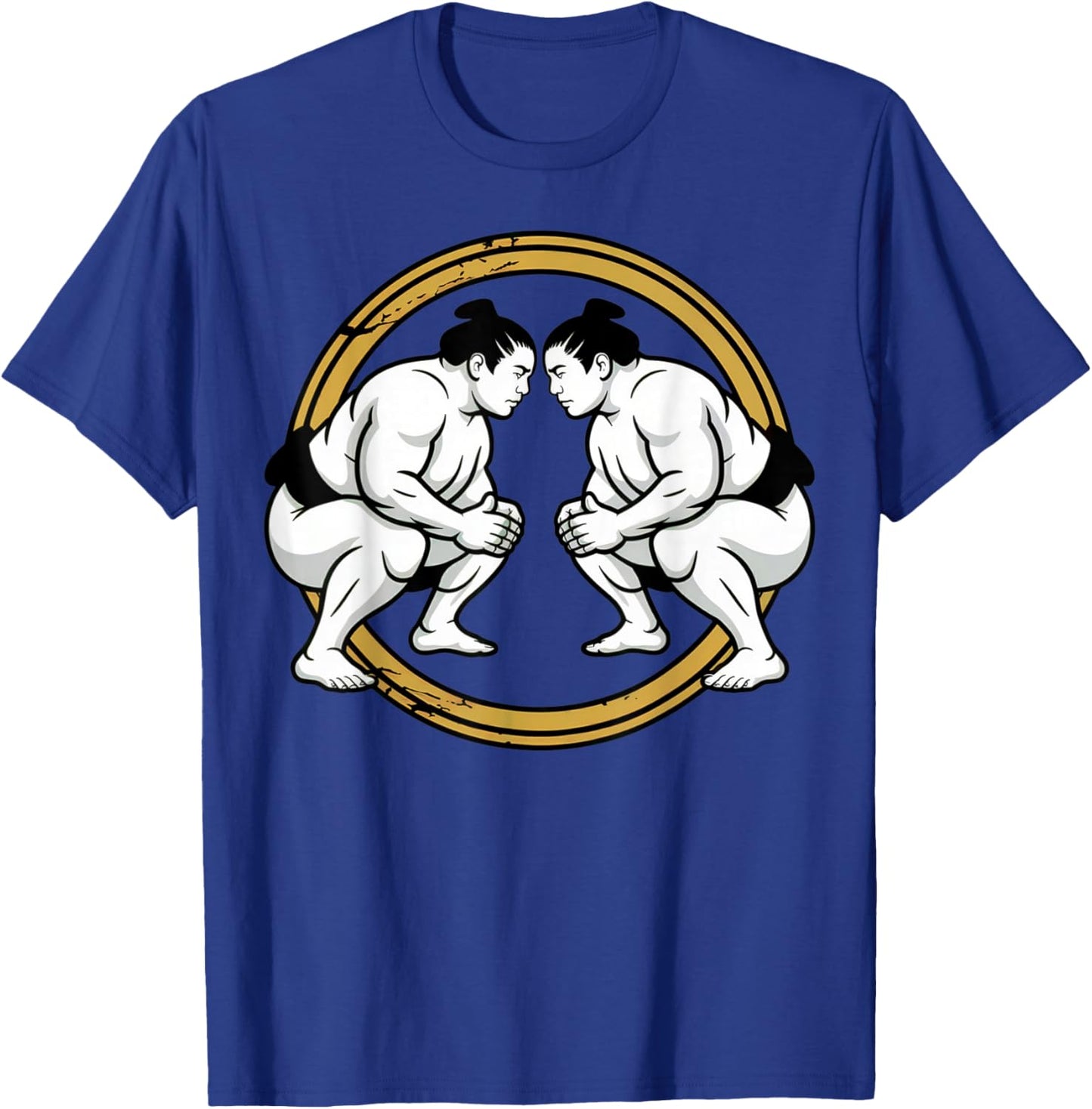Sumo Japanese Design for Lovers from Wrestling and Sumo T-Shirt - T-Shirt | Royal