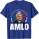AMLO Aguila Mexicana Tricolor Lopez Obrador Mexican Eagle T-Shirt - T-Shirt | Royal