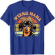 Women Weenie Mama Wiener Dog Mom Gift Funny Dachshund T-Shirt - T-Shirt | Royal