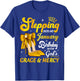 Stepping Into My January Birthday Queen Heels Bday Month T-Shirt - T-Shirt | Royal