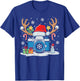 Xmas Photography Santa Hat Reindeer Photographer Christmas T-Shirt - T-Shirt | Royal