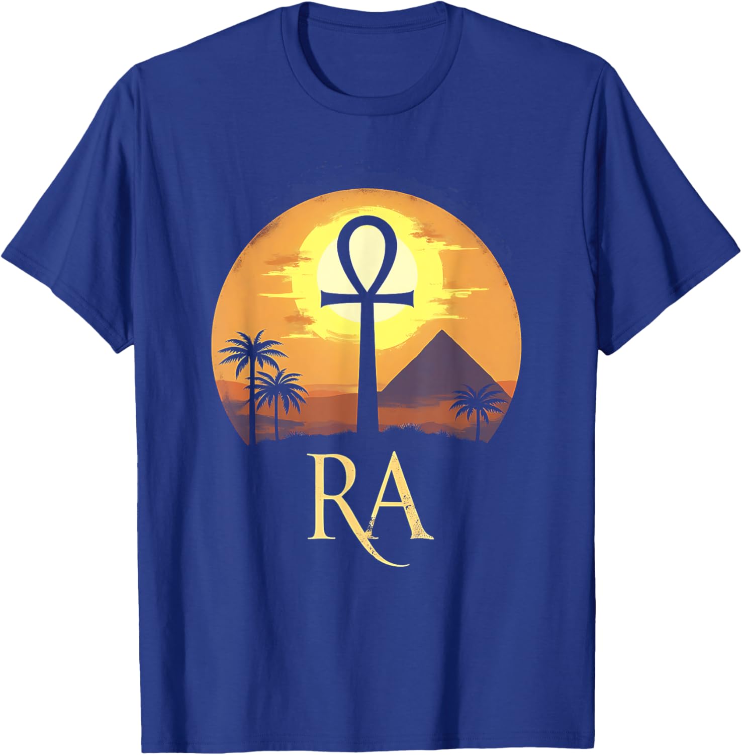 Ra Egyptian Sun God Ankh of Ra T-Shirt - T-Shirt | Royal