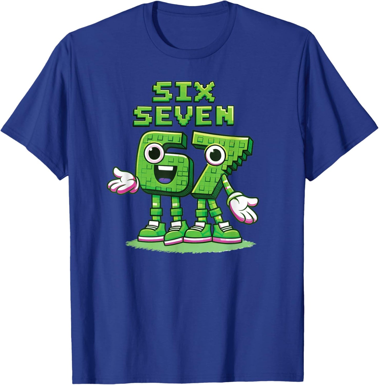 67 Six Seven 6-7 Sweet Italian Brainrot Kids Meme Shirt Boys T-Shirt - T-Shirt | Royal