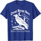 Crows Before Bros Support Your Local Murder - Funny Vintage T-Shirt - T-Shirt | Royal