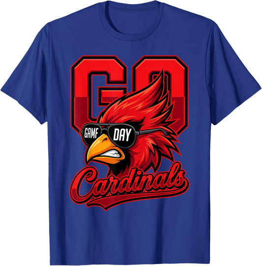 Cardinals Vintage Design Men Women Kids T-Shirt - T-Shirt | Royal