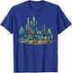 Saguaro Cactus Desert Art Moon Nature T-Shirt - T-Shirt | Royal