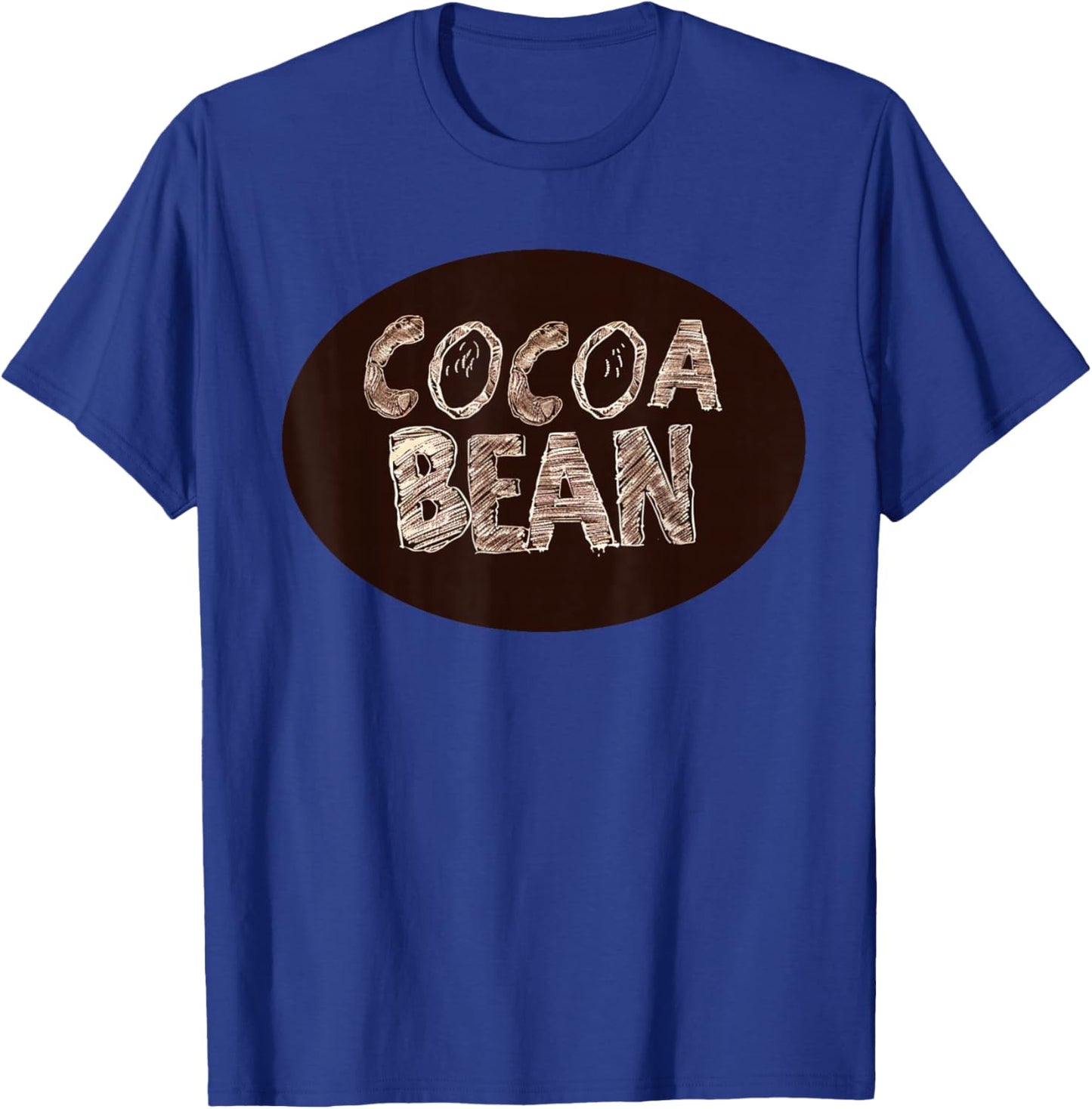 Funny Cocoa Bean Costume for Chocolate Boys and Girls T-Shirt - T-Shirt | Royal