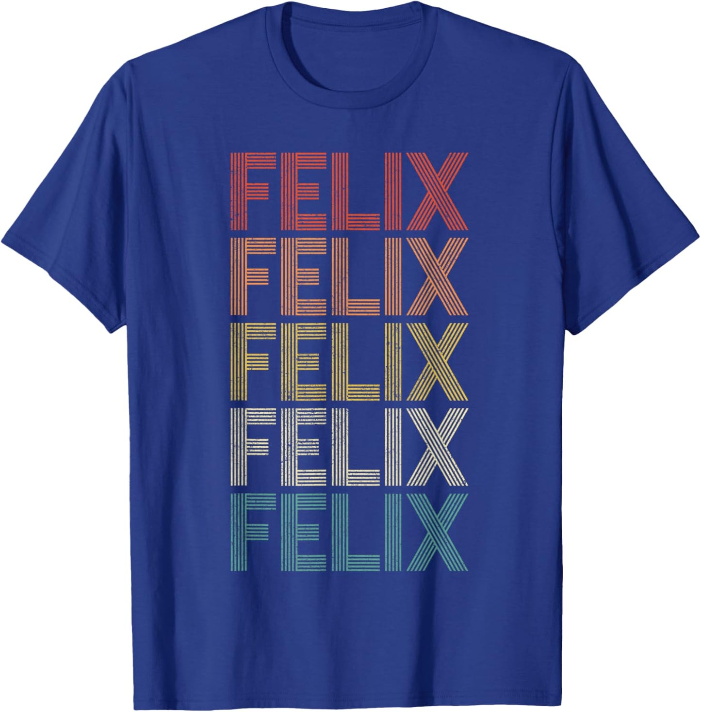 Felix Retro Vintage T-Shirt - T-Shirt | Royal