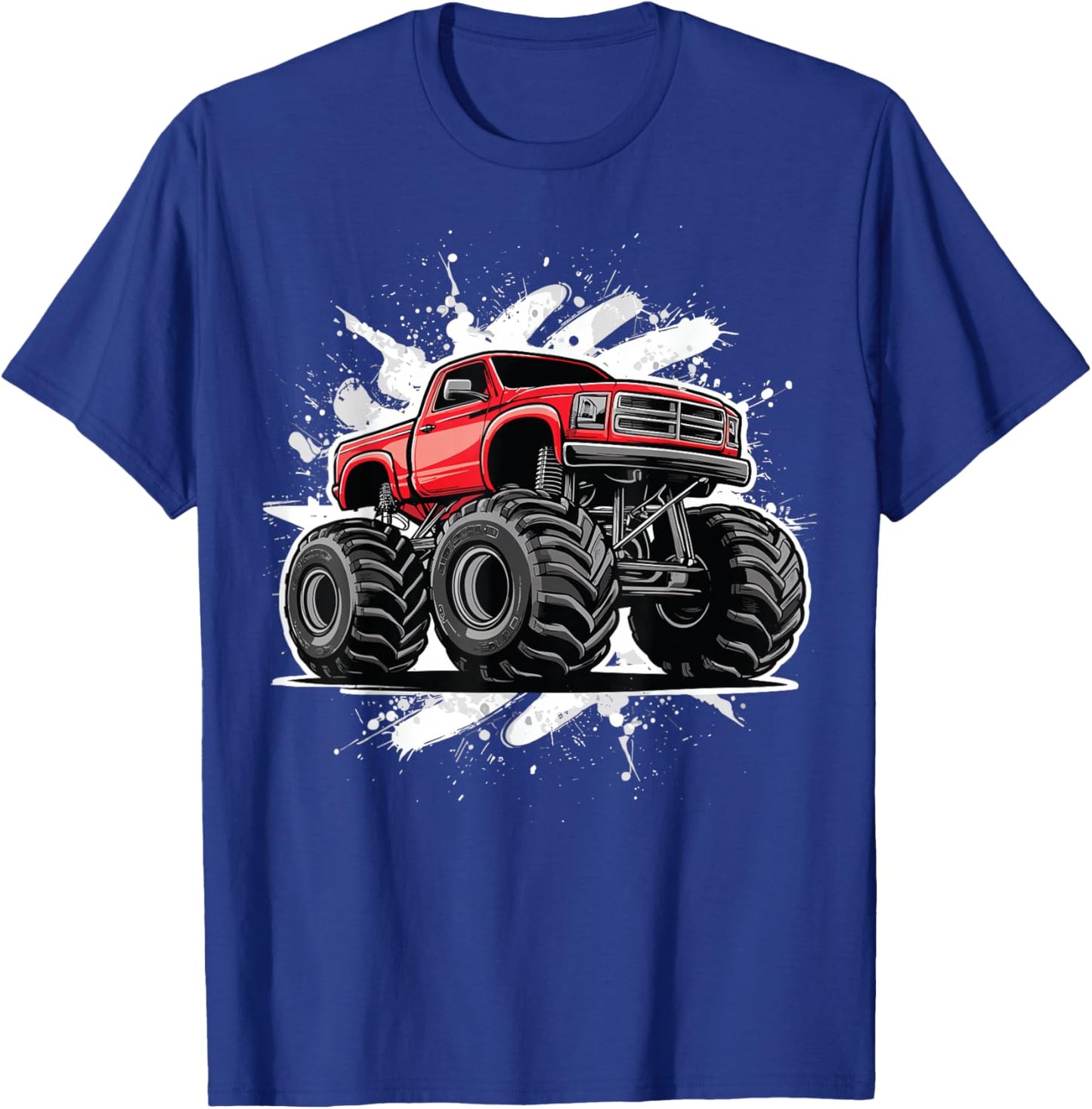 Monster Truck for toddlers Youth & Adults T-Shirt - T-Shirt | Royal